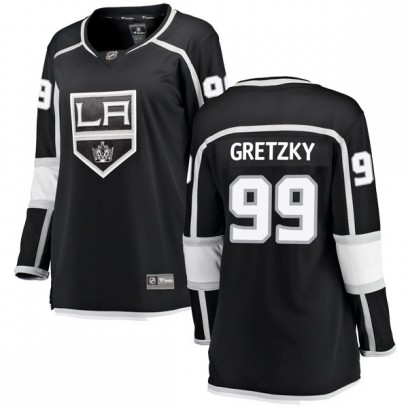 Women's Breakaway Los Angeles Kings Wayne Gretzky Fanatics Branded Home Jersey - Black