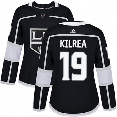 Women's Authentic Los Angeles Kings Brian Kilrea Adidas Home Jersey - Black