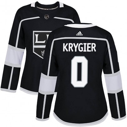Women's Authentic Los Angeles Kings Cole Krygier Adidas Home Jersey - Black
