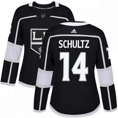 Women's Authentic Los Angeles Kings Dave Schultz Adidas Home Jersey - Black