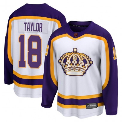 Men's Breakaway Los Angeles Kings Dave Taylor Fanatics Branded Special Edition 2.0 Jersey - White