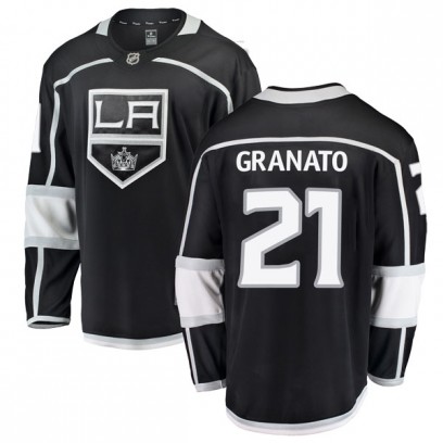 Youth Breakaway Los Angeles Kings Tony Granato Fanatics Branded Home Jersey - Black