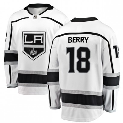 Youth Breakaway Los Angeles Kings Bob Berry Fanatics Branded Away Jersey - White
