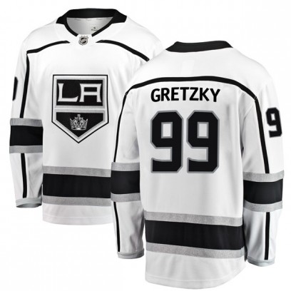 Youth Breakaway Los Angeles Kings Wayne Gretzky Fanatics Branded Away Jersey - White