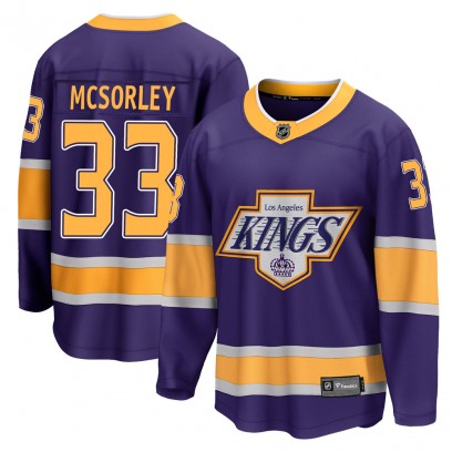 Men's Breakaway Los Angeles Kings Marty Mcsorley Fanatics Branded 2020/21 Special Edition Jersey - Purple