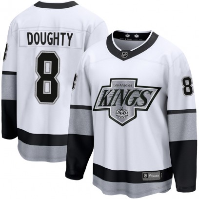Youth Premier Los Angeles Kings Drew Doughty Fanatics Branded Breakaway Alternate Jersey - White