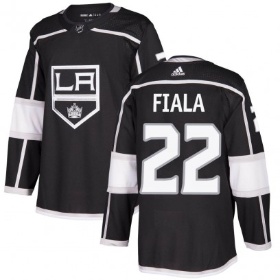 Youth Authentic Los Angeles Kings Kevin Fiala Adidas Home Jersey - Black