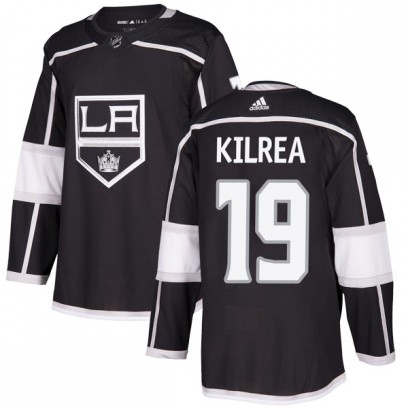 Youth Authentic Los Angeles Kings Brian Kilrea Adidas Home Jersey - Black