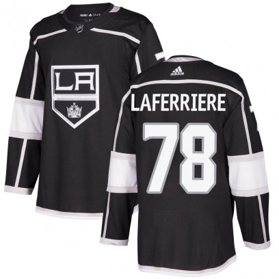 Youth Authentic Los Angeles Kings Alex Laferriere Adidas Home Jersey - Black