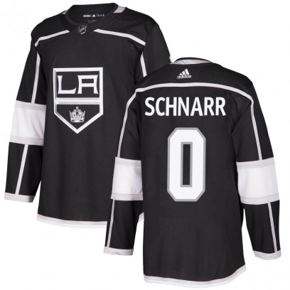 Youth Authentic Los Angeles Kings Nate Schnarr Adidas Home Jersey - Black