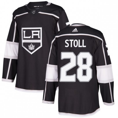 Youth Authentic Los Angeles Kings Jarret Stoll Adidas Home Jersey - Black