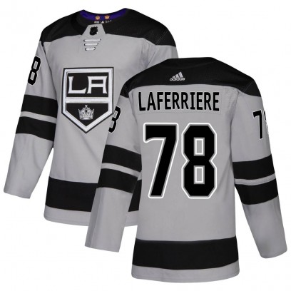 Youth Authentic Los Angeles Kings Alex Laferriere Adidas Alternate Jersey - Gray