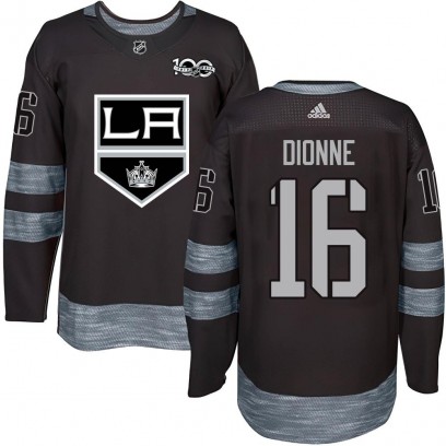 Men's Authentic Los Angeles Kings Marcel Dionne 1917-2017 100th Anniversary Jersey - Black