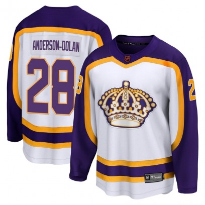 Youth Breakaway Los Angeles Kings Jaret Anderson-Dolan Fanatics Branded Special Edition 2.0 Jersey - White