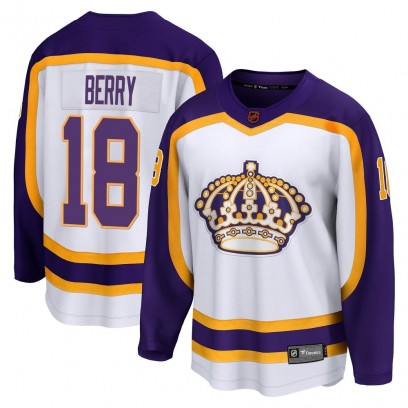 Youth Breakaway Los Angeles Kings Bob Berry Fanatics Branded Special Edition 2.0 Jersey - White