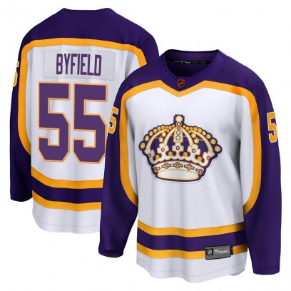 Youth Breakaway Los Angeles Kings Quinton Byfield Fanatics Branded Special Edition 2.0 Jersey - White