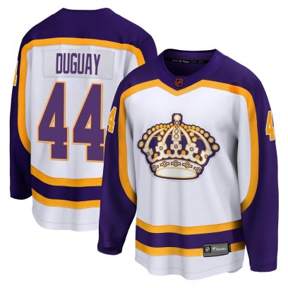 Youth Breakaway Los Angeles Kings Ron Duguay Fanatics Branded Special Edition 2.0 Jersey - White