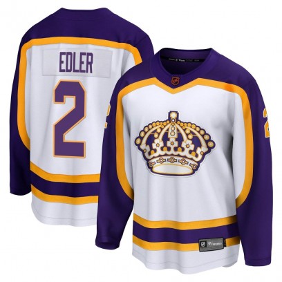 Youth Breakaway Los Angeles Kings Alexander Edler Fanatics Branded Special Edition 2.0 Jersey - White