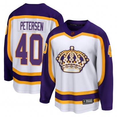 Youth Breakaway Los Angeles Kings Cal Petersen Fanatics Branded Special Edition 2.0 Jersey - White