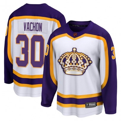 Youth Breakaway Los Angeles Kings Rogie Vachon Fanatics Branded Special Edition 2.0 Jersey - White