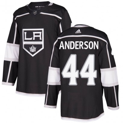 Men's Authentic Los Angeles Kings Mikey Anderson Adidas ized Home Jersey - Black