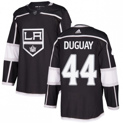 Men's Authentic Los Angeles Kings Ron Duguay Adidas Home Jersey - Black