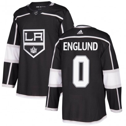 Men's Authentic Los Angeles Kings Andreas Englund Adidas Home Jersey - Black
