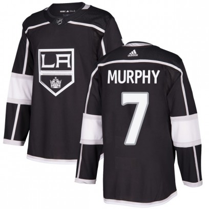 Men's Authentic Los Angeles Kings Mike Murphy Adidas Home Jersey - Black