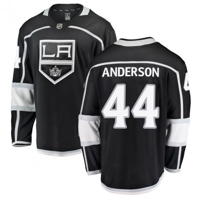 Men's Breakaway Los Angeles Kings Mikey Anderson Fanatics Branded ized Home Jersey - Black