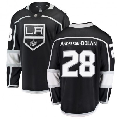 Men's Breakaway Los Angeles Kings Jaret Anderson-Dolan Fanatics Branded Home Jersey - Black