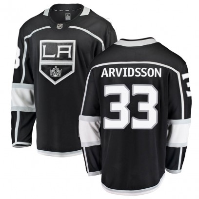 Men's Breakaway Los Angeles Kings Viktor Arvidsson Fanatics Branded Home Jersey - Black