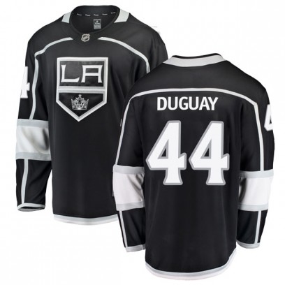 Men's Breakaway Los Angeles Kings Ron Duguay Fanatics Branded Home Jersey - Black