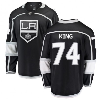 Men's Breakaway Los Angeles Kings Dwight King Fanatics Branded Home Jersey - Black
