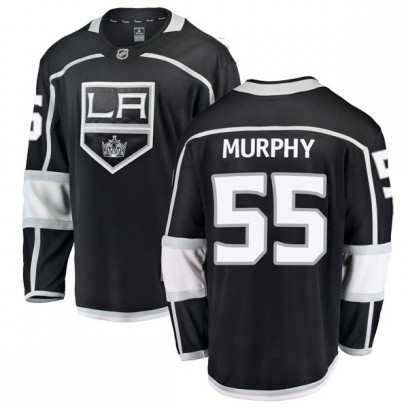 Men's Breakaway Los Angeles Kings Larry Murphy Fanatics Branded Home Jersey - Black