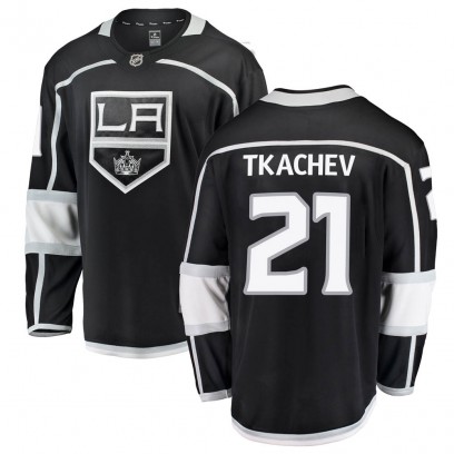 Men's Breakaway Los Angeles Kings Vladimir Tkachev Fanatics Branded Home Jersey - Black