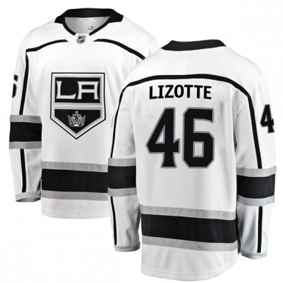 Men's Breakaway Los Angeles Kings Blake Lizotte Fanatics Branded Away Jersey - White