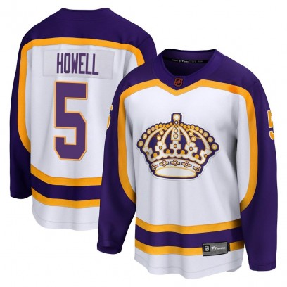 Men's Breakaway Los Angeles Kings Harry Howell Fanatics Branded Special Edition 2.0 Jersey - White