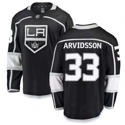 Youth Breakaway Los Angeles Kings Viktor Arvidsson Fanatics Branded Home Jersey - Black