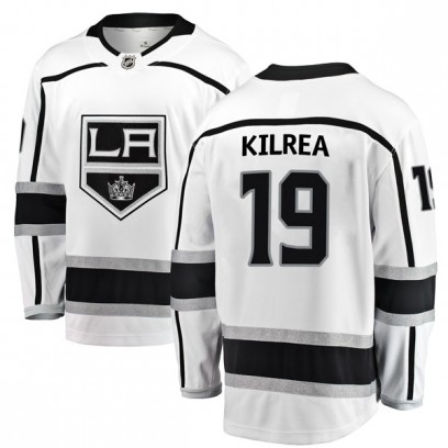 Youth Breakaway Los Angeles Kings Brian Kilrea Fanatics Branded Away Jersey - White
