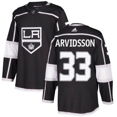 Youth Authentic Los Angeles Kings Viktor Arvidsson Adidas Home Jersey - Black