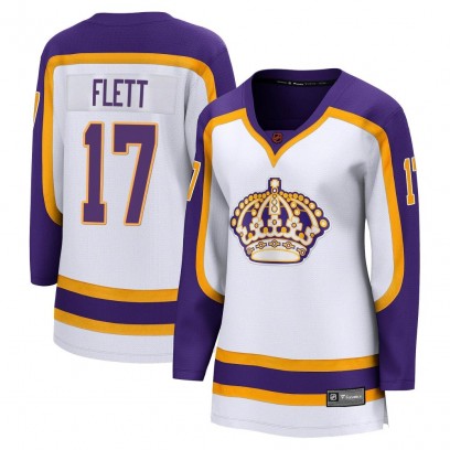 Women's Breakaway Los Angeles Kings Bill Flett Fanatics Branded Special Edition 2.0 Jersey - White