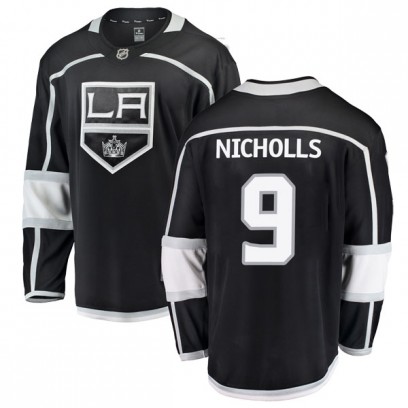 Men's Breakaway Los Angeles Kings Bernie Nicholls Fanatics Branded Home Jersey - Black